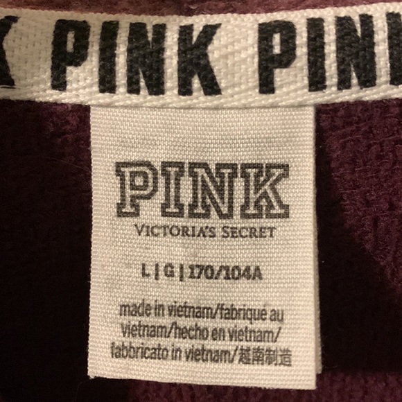 PINK Zip Up Hoodie - Picture 4 of 4